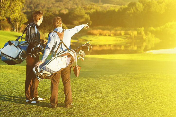Golfaaja näkee maailmaa